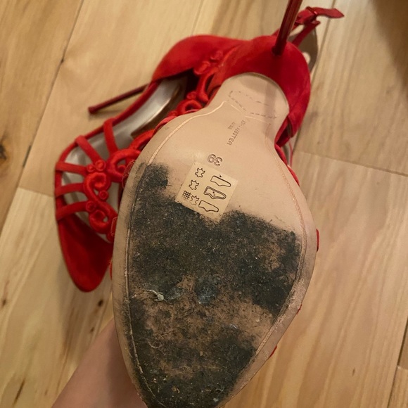 Sophia Webster Red Heels - Picture 9 of 10